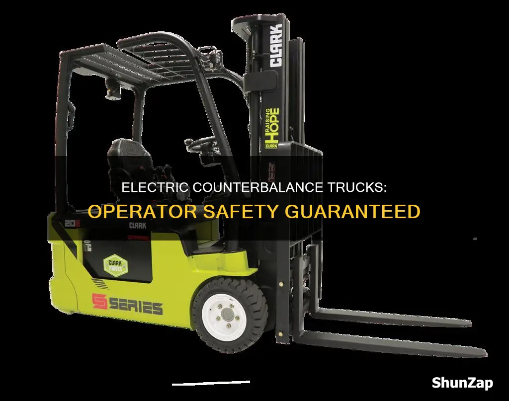 how electric counterbalance range ensures operator safety