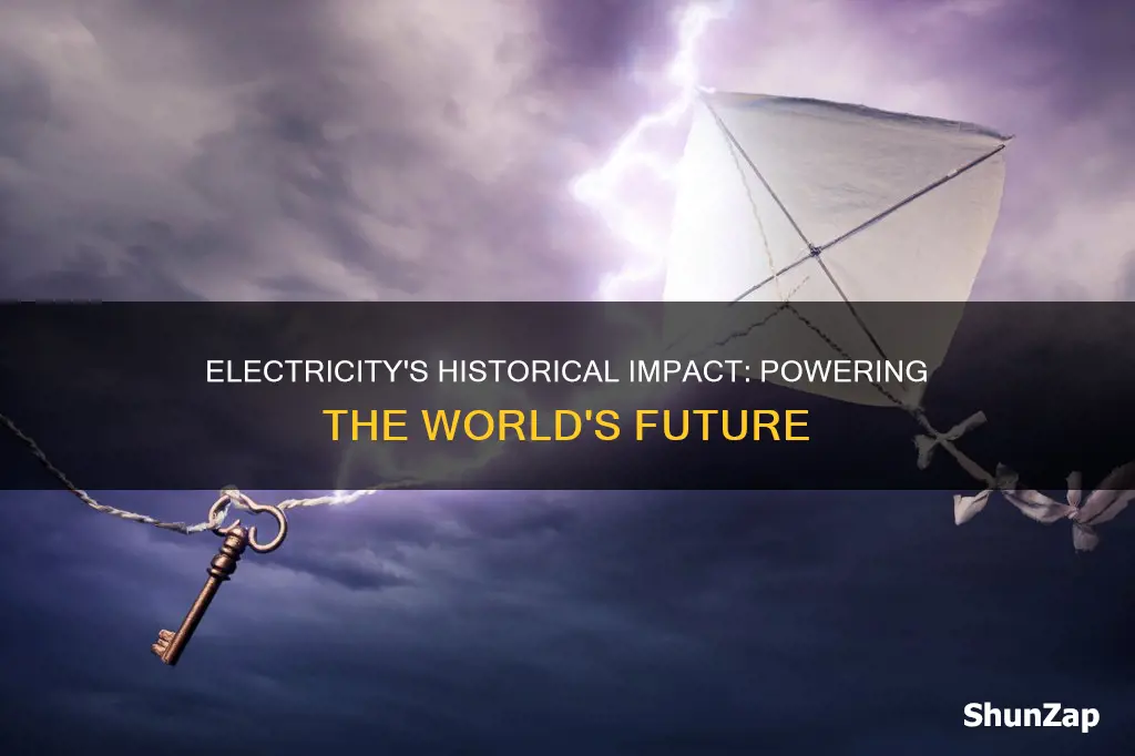 how electricity changed the course of history