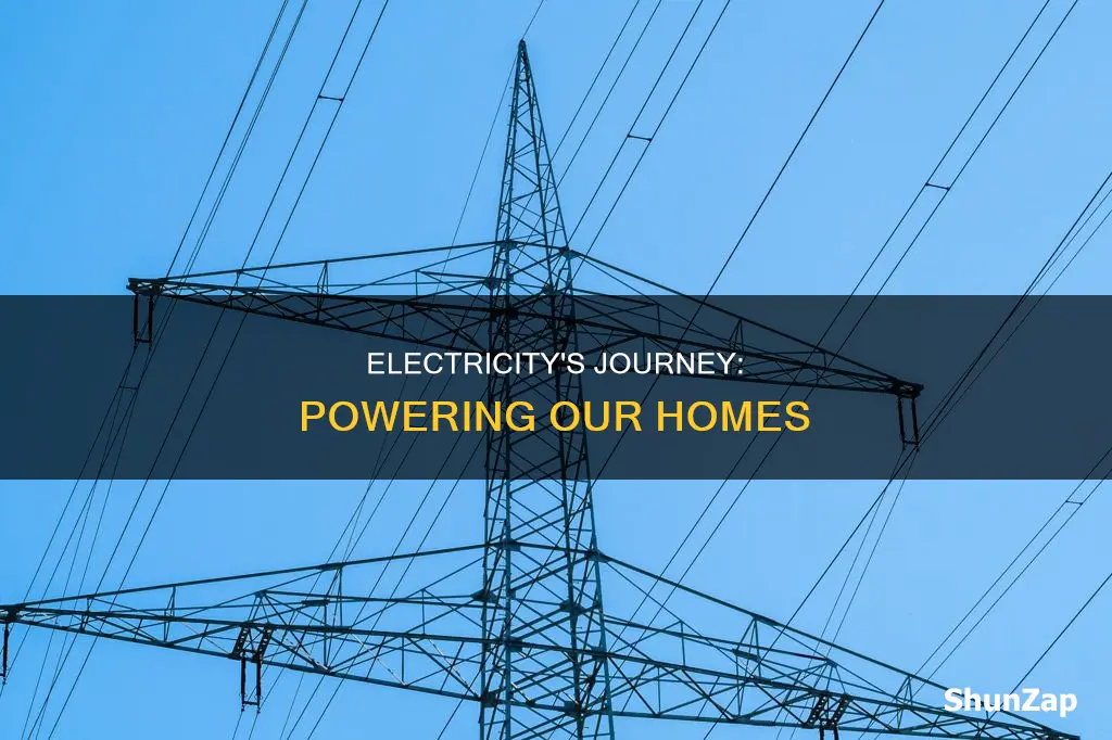 how electricity is distributed to our homes