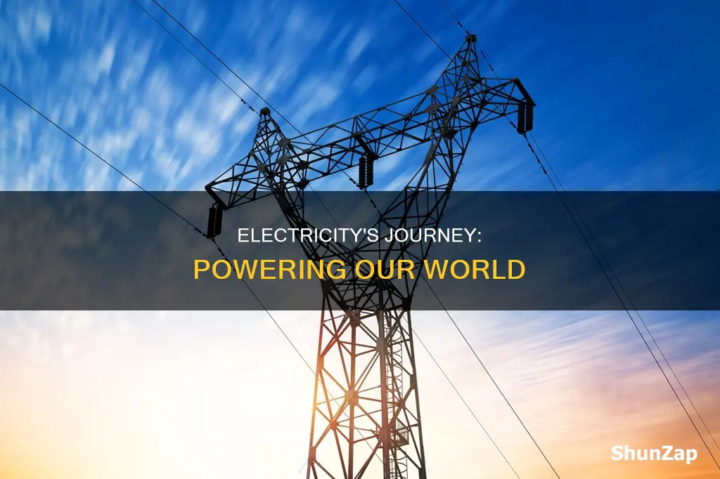 how electricity is transmitted from its source