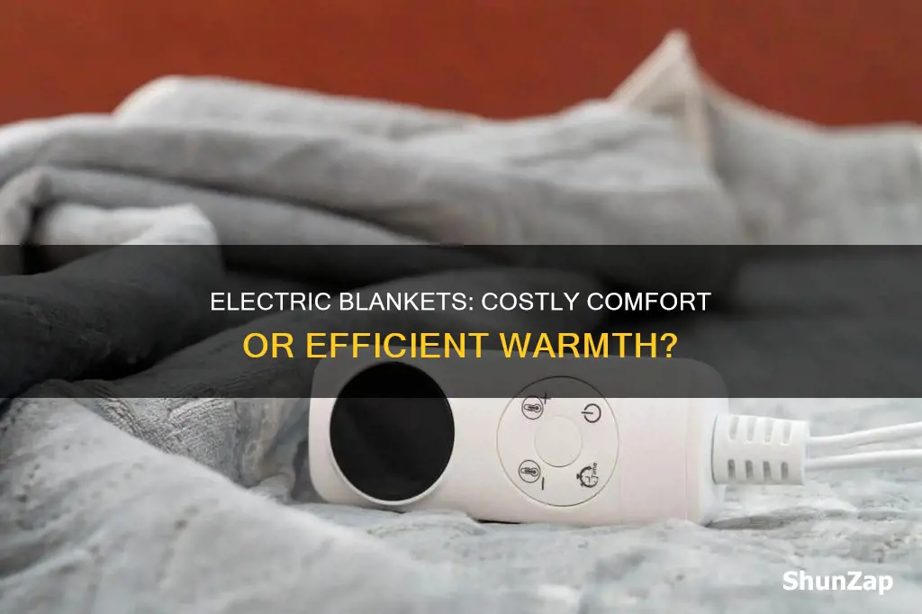 how expensive are electric blankets to run