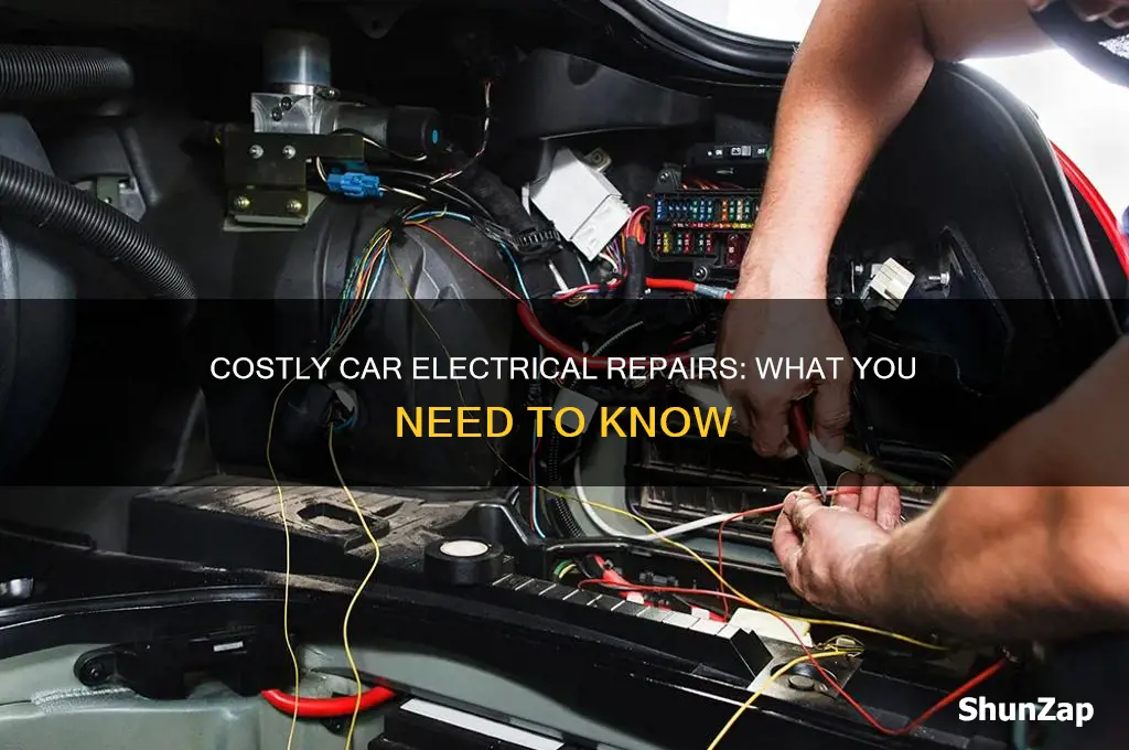 how expensive are electrical issues in a car
