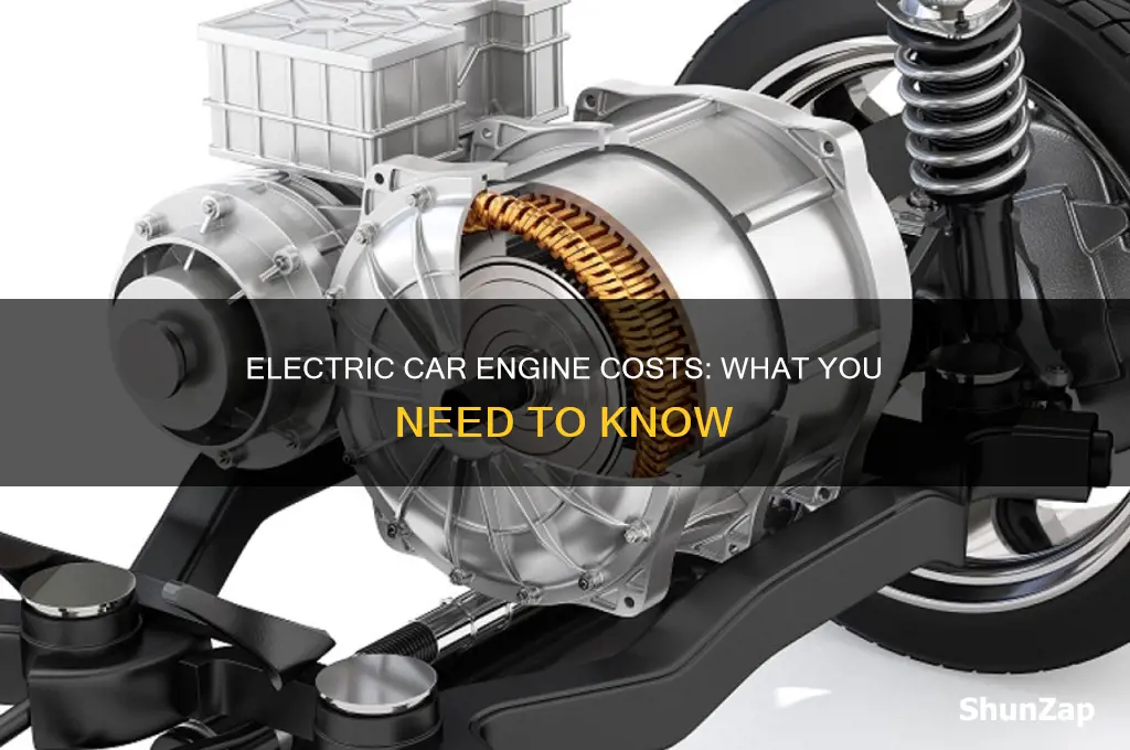 how expensive is a electric engine on a car
