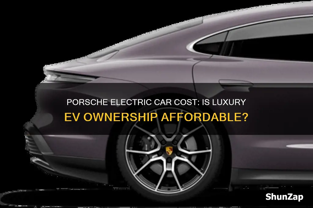 how expensive is a porsche electric car