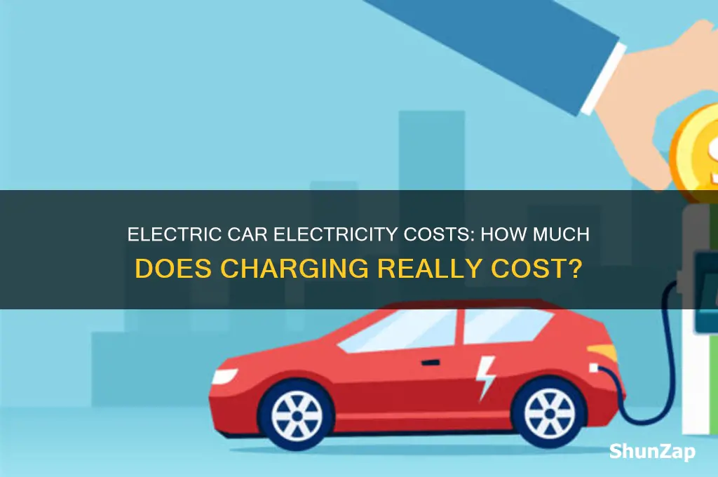 how expensive is electricy for electric cars