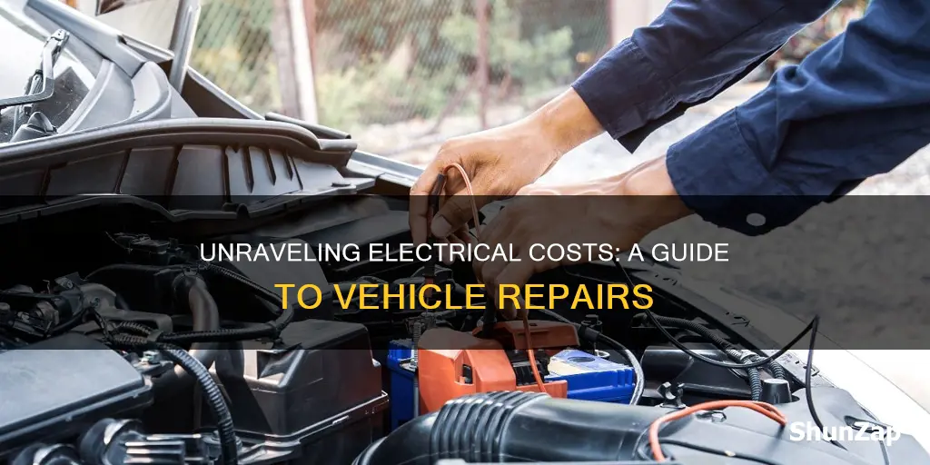 how expensive is fixing an electrical issue in a vehicle