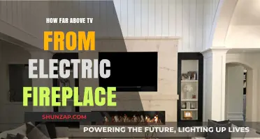 TV Viewing Height: Electric Fireplace Installation Guide