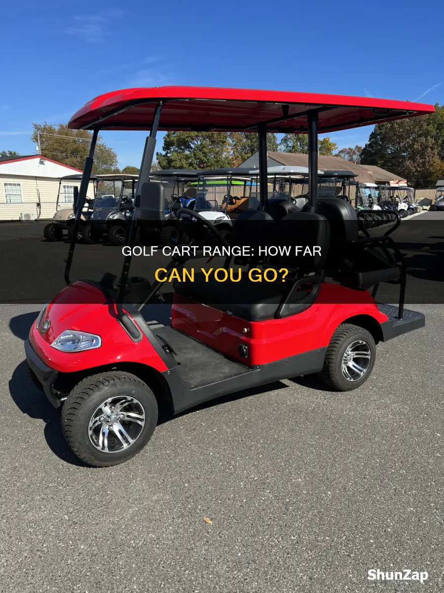 how far do electric golf carts la