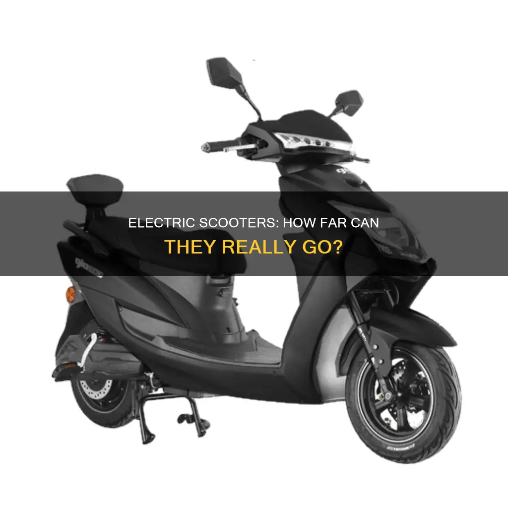how far does a electric scooter go