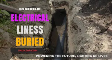 Electrical Line Burial Depths: How Deep Are They?