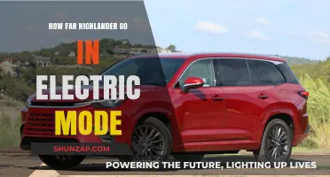 Highlander's Electric Mode: How Far Can It Go?