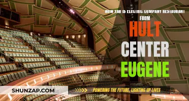 Electric Company Restaurant: A Short Walk from Hult Center