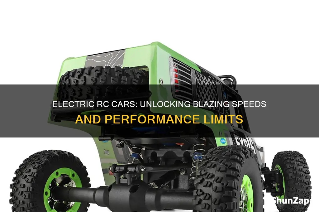 how fast are electric rc cars