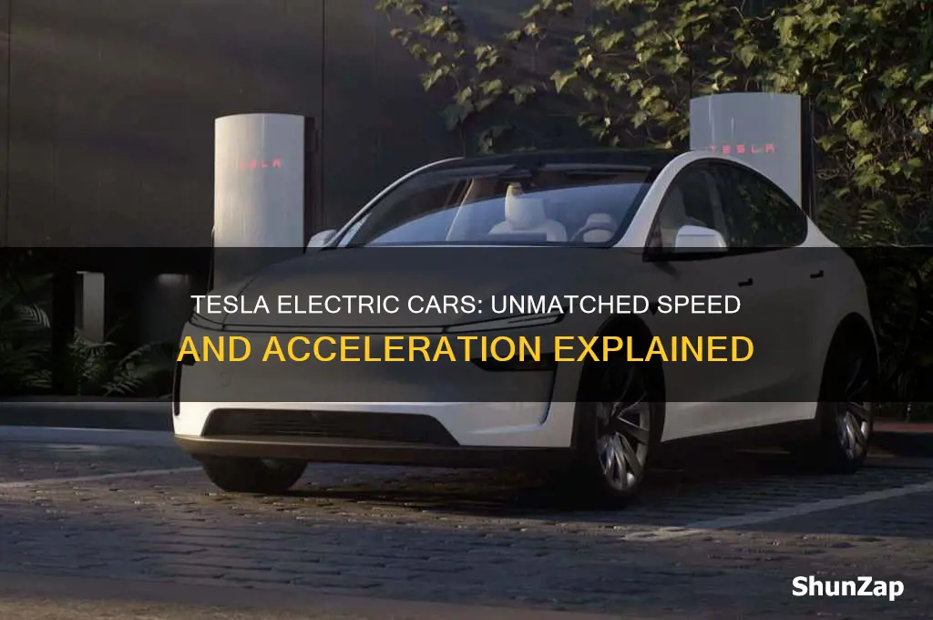 how fast are tesla electric cars