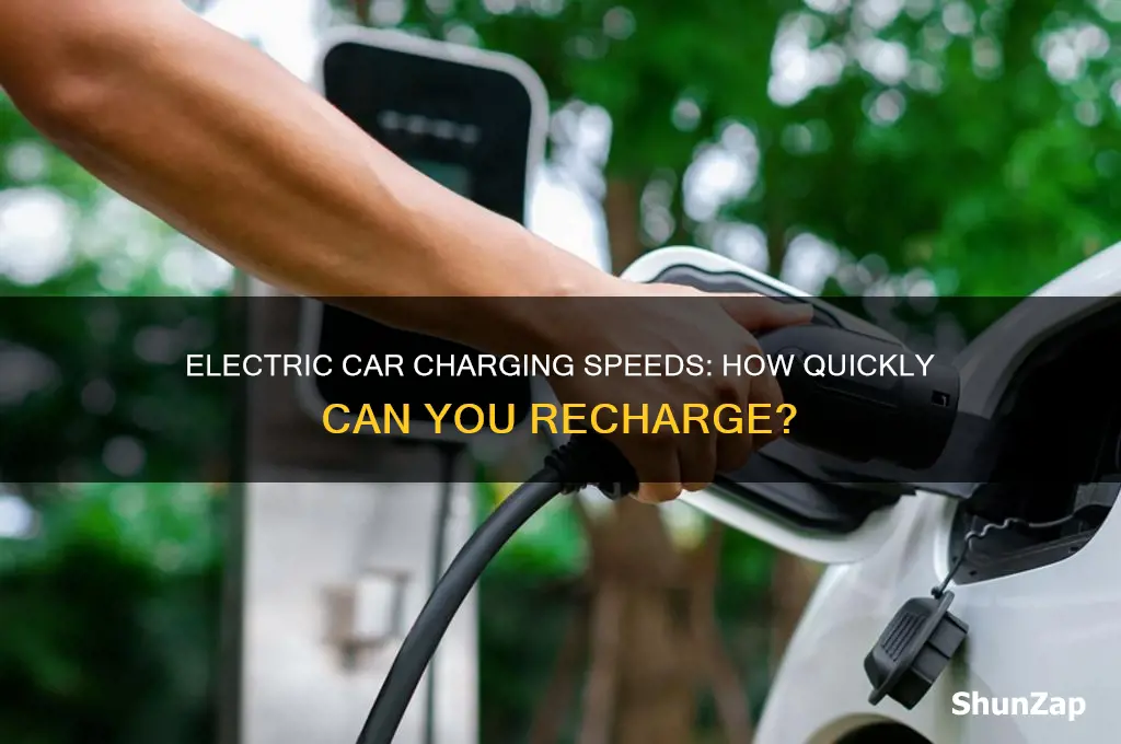 how fast can an electric car charge
