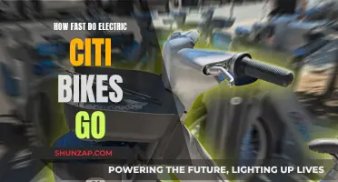 Exploring the Speed of Electric Citi Bikes