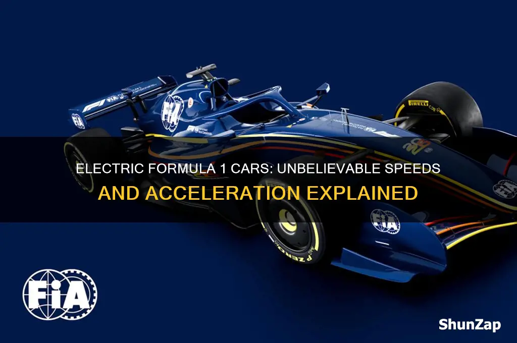 how fast do electric formula 1 cars go