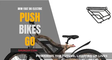 Exploring the Speed Potential of Electric Push Bikes