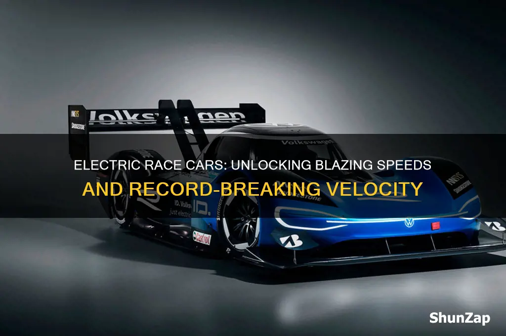 how fast do electric race cars go