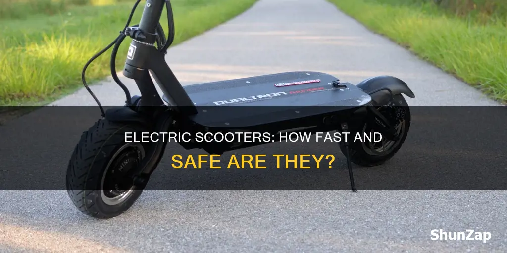 how fast do public electric scooters go
