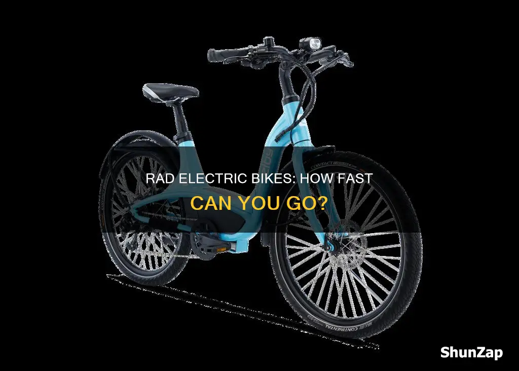 how fast do rad electric bikes go