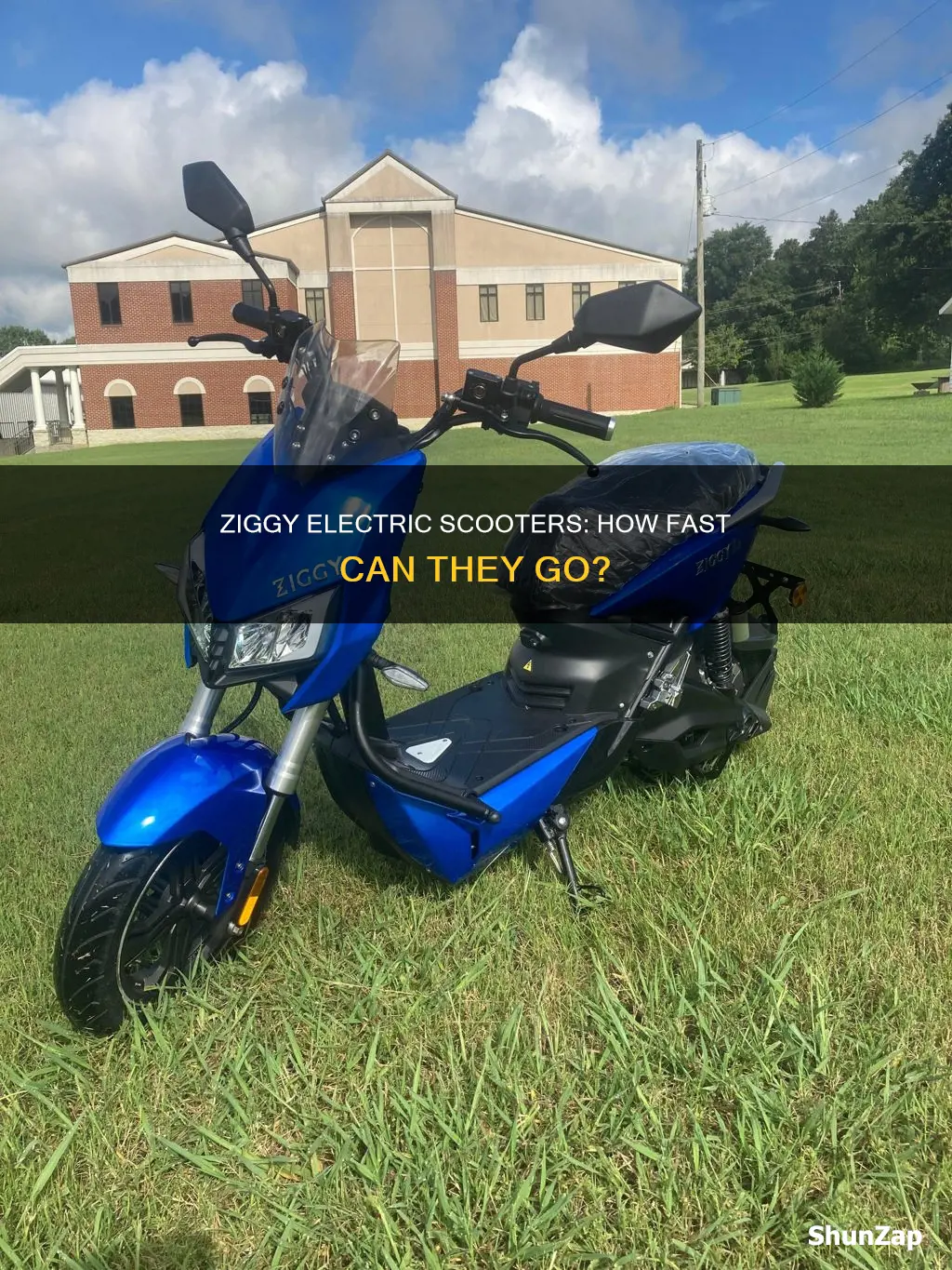how fast do ziggy electric scooters go