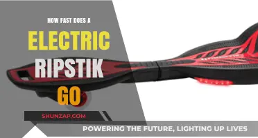 Electric Ripstik: How Fast Can You Go?