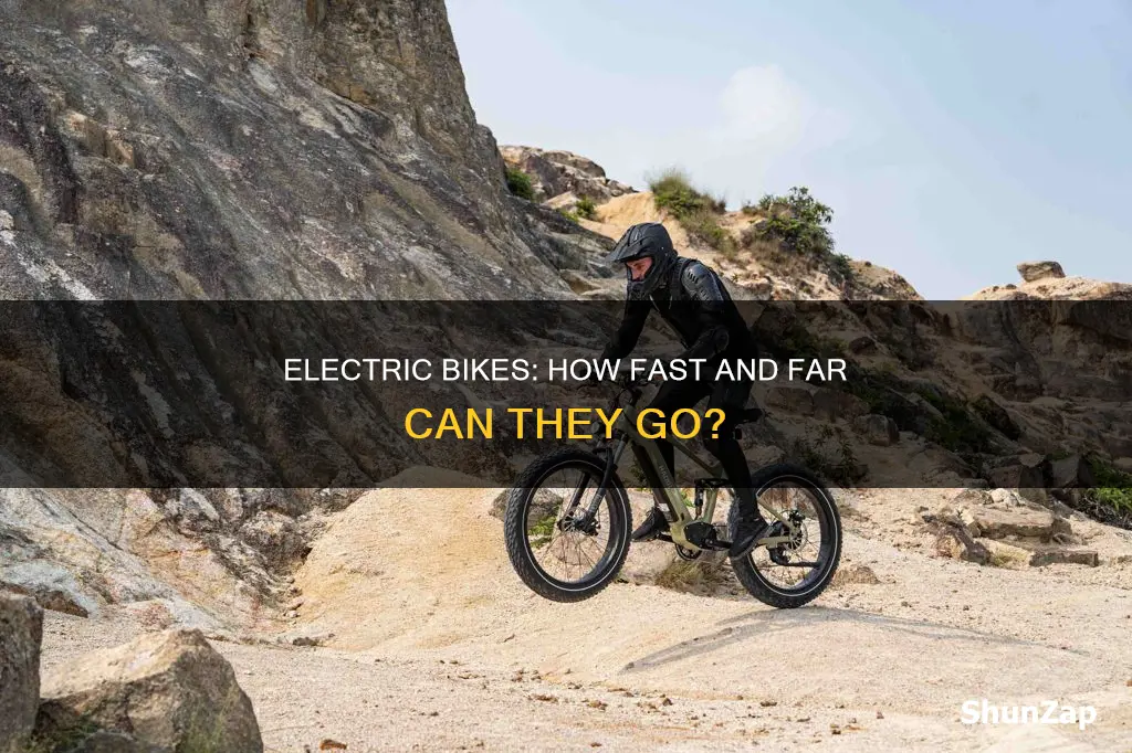 how fast does an electric bicycle go