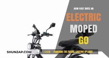 The Speed of Electric Mopeds: How Fast Can They Go?