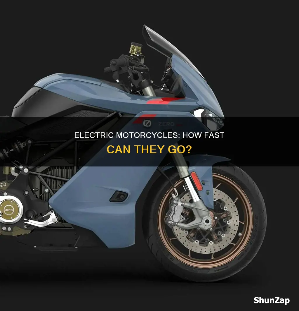 how fast does an electric motorcycle go