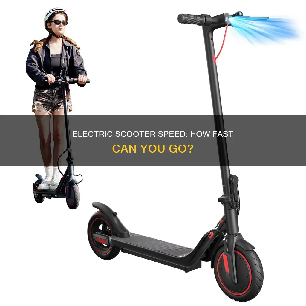 how fast does an electric scooter go