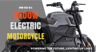 Electric Motorcycles: Unbelievably Quick 3000W Speedsters!