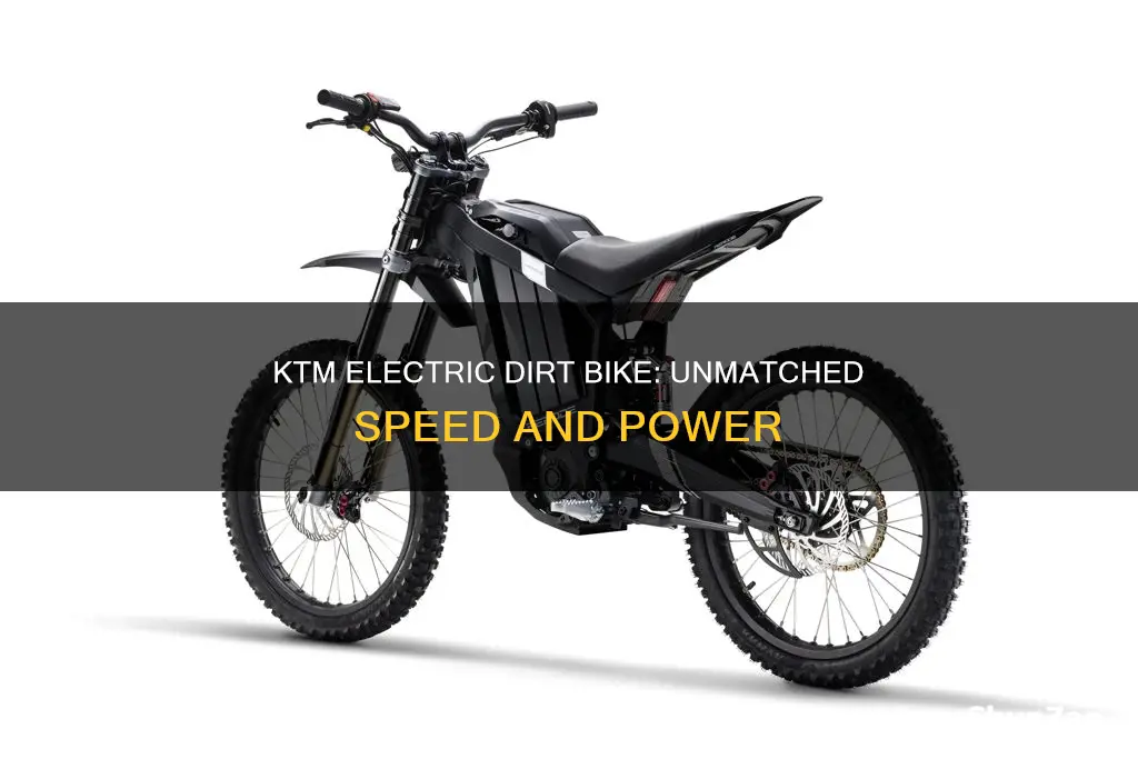 how fast is a ktm electric dirt bike