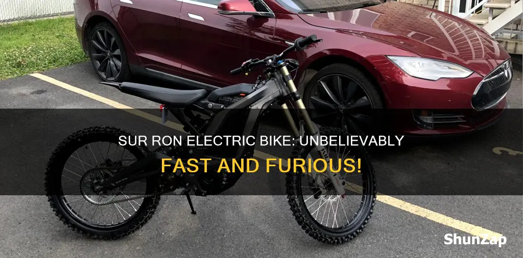 how fast is a sur ron electric bike