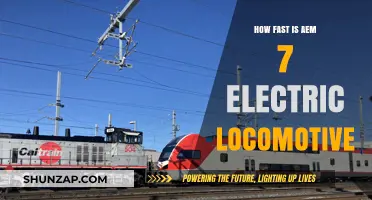 Lightning-Fast Locomotive: AEM 7's Electric Speed