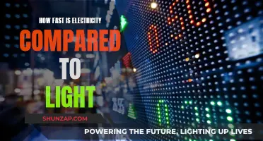 Electricity's Speedy Race Against Light