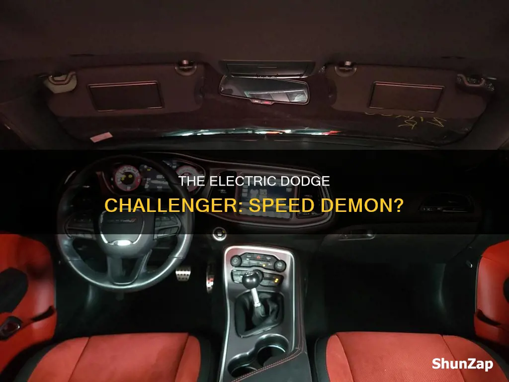 how fast is the electric dodge challenger