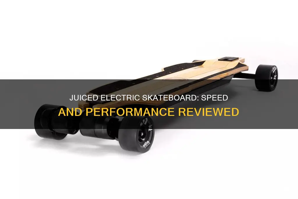 how fast is the juiced electric skateboard
