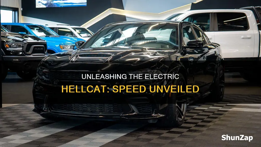how fast is the new electric hellcat