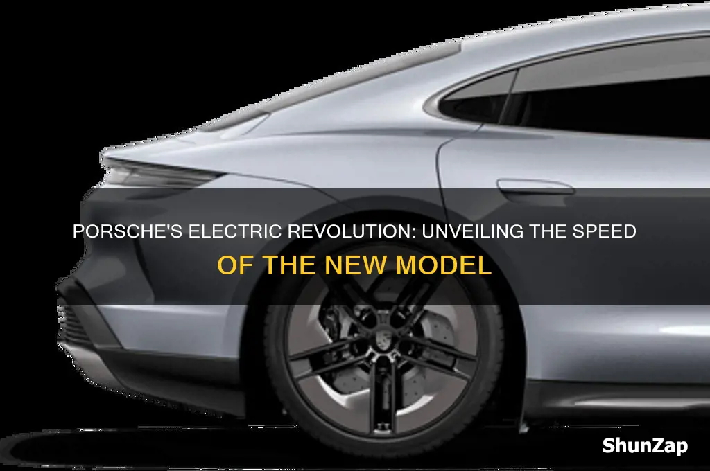 how fast is the new porsche electric car