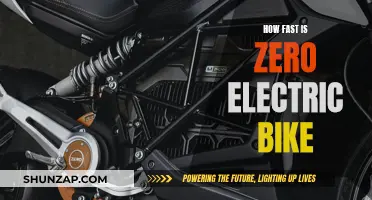 The Zero Electric Bike: Unlocking Speed and Performance