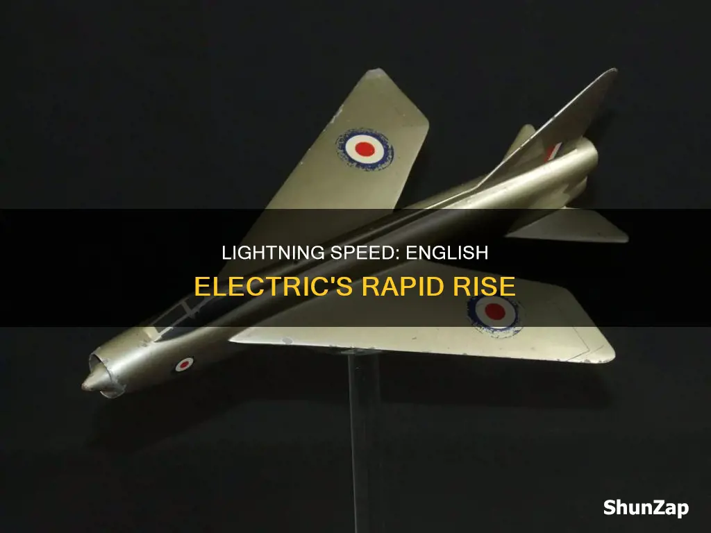 how fast was the english electric lightning
