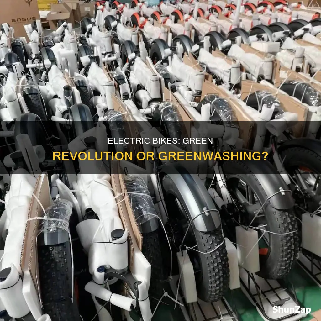 how green are electric bikes