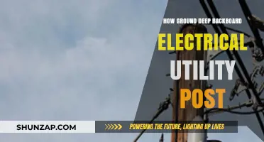 Digging Deep: Grounding Electrical Utility Posts