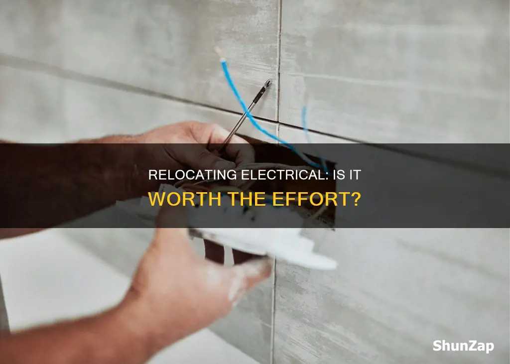 how hard is it to move electrical