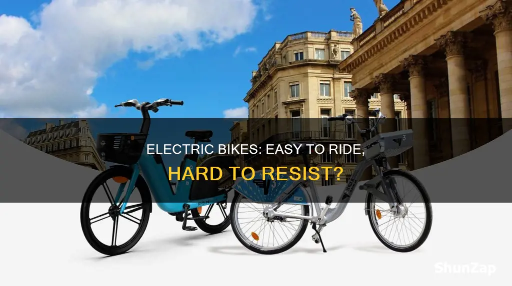 how hard is it to ride an electric bike