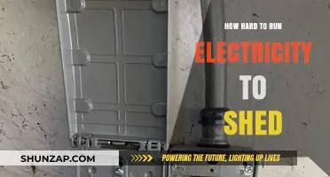 Running Electricity to Your Shed: Easy or Challenging?