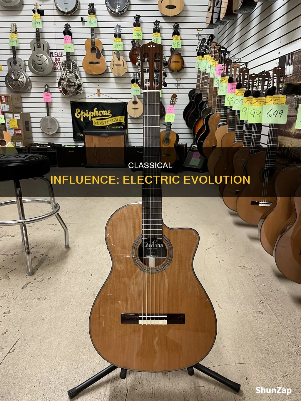 how has classical affected your electric playing