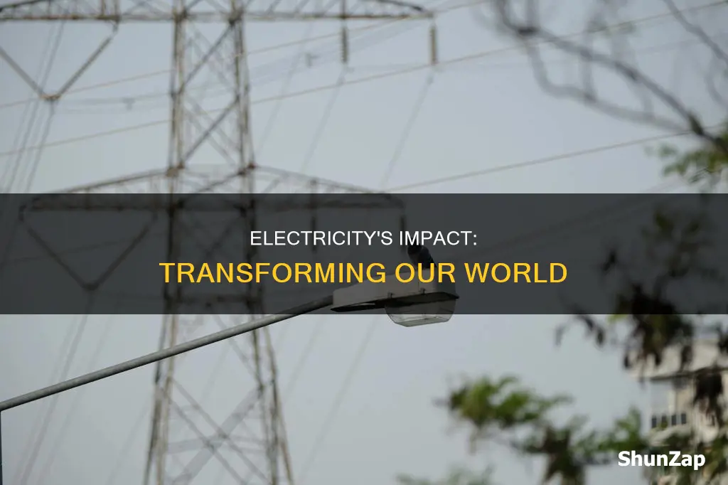 how has electricity changed our lives ks2