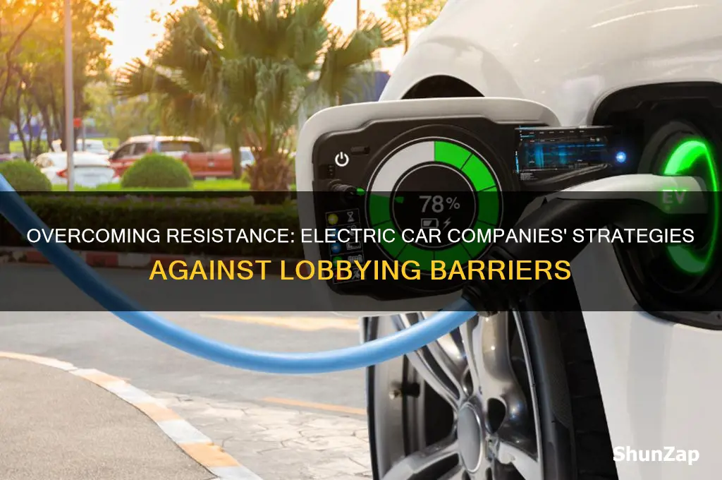 how have electric car companies worked past lobbying